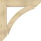 Ekena Millwork Thorton Slat Rough Sawn Bracket, Douglas Fir, 6"W x 38"D x 38"H BKT06X38X38THR06RDF - alternate 2